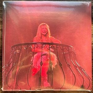 Sabrina Carpenter Feather 7" Single PINK GLITTER Vinyl Record BRAND NEW SEALED